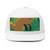 Whimsical Fox Tails - Flat Bill Cap (Embroidery) Whimsical Fox Tails - Flat Bill Cap (Embroidery)