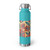 Psychedelic Flower Power - Copper Vacuum Insulated Bottle, 22oz