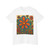 Psychedelic Flower Power - USA-Made Unisex Short-Sleeve Jersey T-Shirt