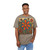 Psychedelic Flower Power - Men's Acid Washed Heavy Oversize Tee