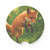 Whimsical Fox Tails - Soapstone Car Coaster