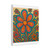 Psychedelic Flower Power - Matte Canvas, Stretched, 1.25"