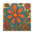 Psychedelic Flower Power - Matte Canvas, Stretched, 1.25"
