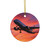 Skyward Bound - Ceramic Ornaments, 2-Side Print, (1pc, 3pcs, 5pcs, 10pcs)