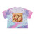 Enduring Love Blossoms - Women's Tie-Dye Crop Tee Enduring Love Blossoms - Women's Tie-Dye Crop Tee
