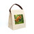 Whimsical Fox Tails - Canvas Lunch Bag With Strap