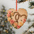 Enduring Love Blossoms - Crystal Glass Ornament