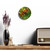 Whimsical Fox Tails - Acrylic Wall Clock