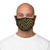 Opulent Geometry - Fitted Polyester Face Mask Opulent Geometry - Fitted Polyester Face Mask