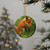 Whimsical Fox Tails - Decorative Ceramic Ornaments, Double-Sided (1pc, 3pcs, 5pcs, 10pcs)