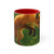 Whimsical Fox Tails - Colorful Accent Mugs, 11oz