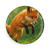 Whimsical Fox Tails - Button Magnet, Round (1 & 10 pcs)