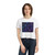 Digital Mindscape - Women's Flowy Cropped Tee Digital Mindscape - Women's Flowy Cropped Tee