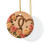 Enduring Love Blossoms - Decorative Ceramic Ornaments, Double-Sided (1pc, 3pcs, 5pcs, 10pcs)