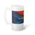 Palette of Dreams - Frosted Glass Beer Mug