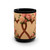 Enduring Love Blossoms - Black Mug, 15oz