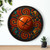 Sunstone Embrace - Wall Clock