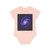 Galactic Symphony - Baby Organic Short Sleeve Bodysuit