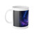 Galactic Symphony - White Ceramic Mug, 11oz