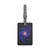 Galactic Symphony - Saffiano Polyester Luggage Tag, Rectangle