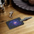 Galactic Symphony - Saffiano Polyester Luggage Tag, Rectangle