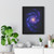 Galactic Symphony - Framed Vertical Poster