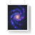 Galactic Symphony - Vertical Framed Poster