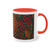 Sunstone Embrace - Two-Tone Coffee Mug, 11oz