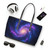 Galactic Symphony - PU Leather Shoulder Bag