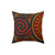 Sunstone Embrace - Spun Polyester Square Pillow