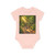 Pedal Through Paradise - Baby Organic Short Sleeve Bodysuit Pedal Through Paradise - Baby Organic Short Sleeve Bodysuit