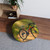 Pedal Through Paradise - Tufted Floor Pillow, Round