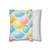 Whimsical Balloon Bash - Square Poly Canvas Pillowcase