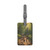 Pedal Through Paradise - Saffiano Polyester Luggage Tag, Rectangle