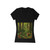 Ecosystem Harmony - Women's Jersey Short Sleeve Deep V-Neck Tee