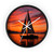 Sailing into Sunset - Wall Clock