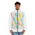 Whimsical Balloon Bash - Men's Puffer Jacket (AOP)