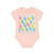 Whimsical Balloon Bash - Baby Organic Short Sleeve Bodysuit Whimsical Balloon Bash - Baby Organic Short Sleeve Bodysuit