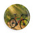 Pedal Through Paradise - Button Magnet, Round (1 & 10 pcs)