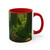 Ecosystem Harmony - Colorful Accent Mugs, 11oz