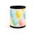 Whimsical Balloon Bash - Black Coffee Mug, 11oz