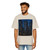 Glass Towers at Twilight - Men's Heavy Oversized Tee