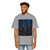 Glass Towers at Twilight - Men's Heavy Oversized Tee