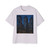 Glass Towers at Twilight - Men's Heavy Oversized Tee