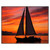 Sailing into Sunset - PU Leather Mouse Mat Sailing into Sunset - PU Leather Mouse Mat