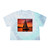 Sailing into Sunset - Women's Tie-Dye Crop Tee