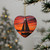 Sailing into Sunset - Ceramic Ornaments (1pcs, 5pcs, 10pcs, 20pcs)