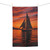 Sailing into Sunset - Microfiber Tea Towel