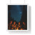 Whimsical Campfire Nights - Vertical Framed Poster