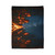 Whimsical Campfire Nights - Soft Polyester Blanket